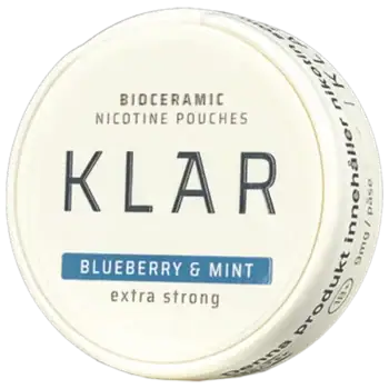 Klar Blueberry Mint Extra Strong