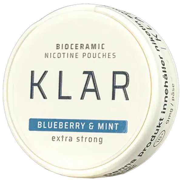 Klar Blueberry Mint Extra Strong