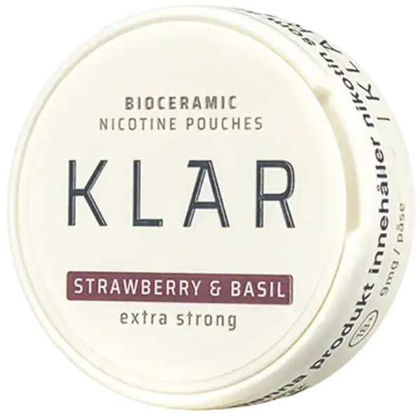 Klar Strawberry Basil Extra Strong