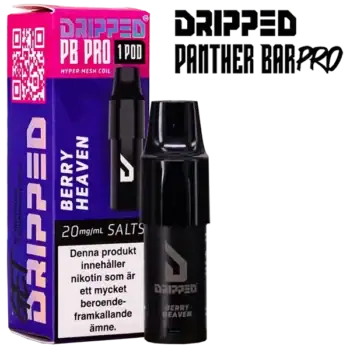 Dripped Panther Bar Pro Pod Berry Heaven