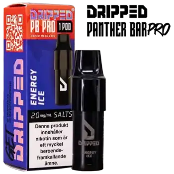 Dripped Panther Bar Pro Pod Energy Ice