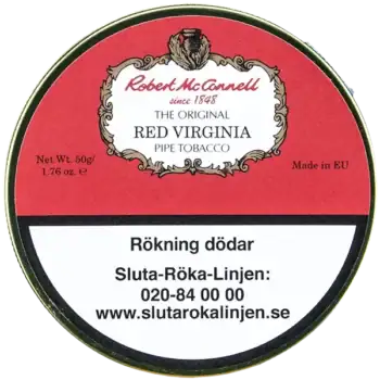 Robert McConnell Red Virginia Piptobak