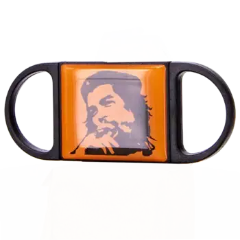 Top Cut Che Guevara är en cigarrsnoppare gjord av plast och dubbelt skärblad.